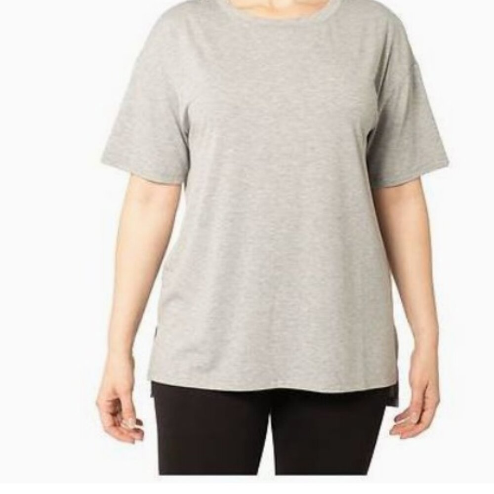 West Loop Women's Legging Tee, Medium, Grey
